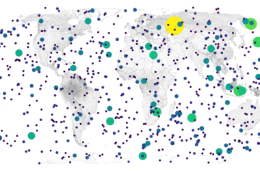 Météores grands et petits : la carte de la NASA montre les boules de feu détectées et leur énergie d'impact