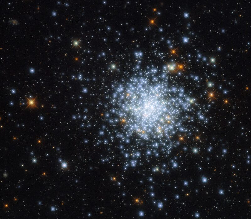 Hubble repère un cluster éblouissant dans le cloud