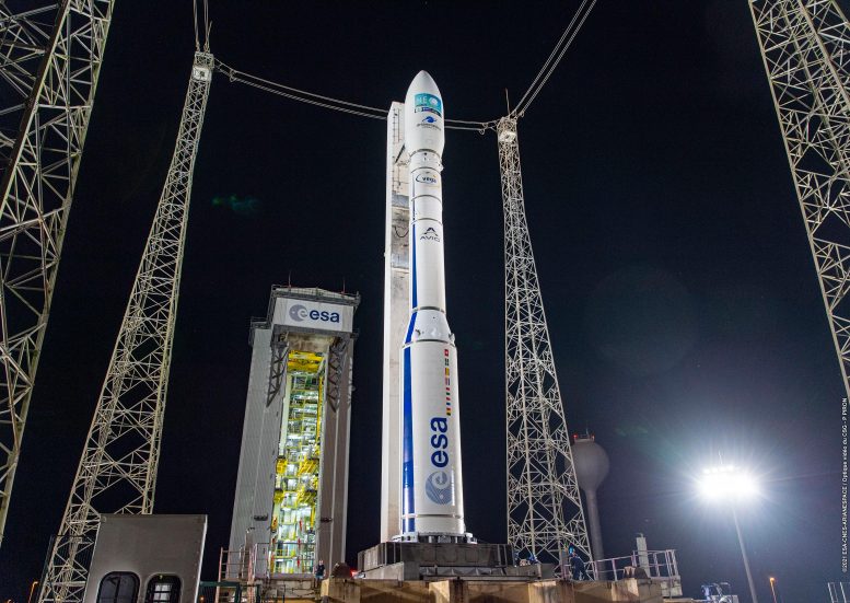 Vega prêt pour le lancement VV19