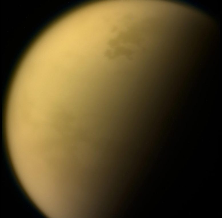 Image optique de Titan