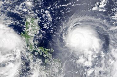 Intensification rapide pour le super typhon Chanthu