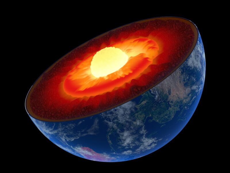 Le noyau interne de la Terre se développe déséquilibré - Voici pourquoi la planète ne bascule pas
