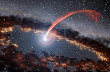 Voici à quoi cela ressemble quand un trou noir grignote une étoile malchanceuse