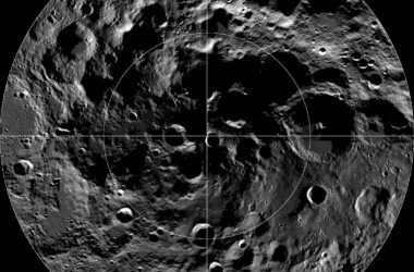South Pole of the Moon Mosaic Image