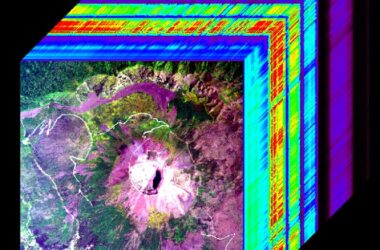 Hyperspectral Image Cube Mount Vesuvius Italy