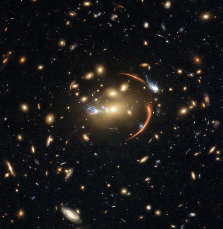Amas de galaxies MACSJ0138.0–2155