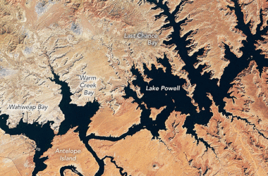 Lake Powell – Le deuxième plus grand réservoir des États-Unis – atteint un nouveau creux