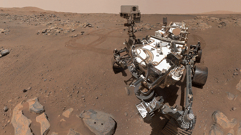 Les caméras Perseverance Rover de la NASA capturent Mars comme jamais auparavant - "Un énorme morceau de tout"