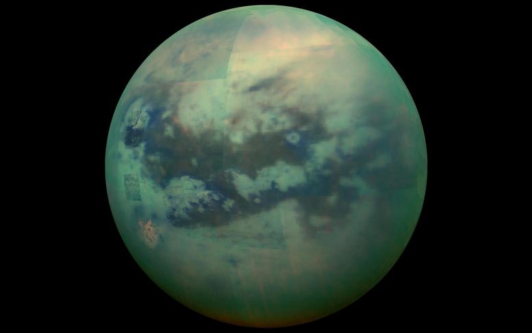 Lune Titan de Saturne