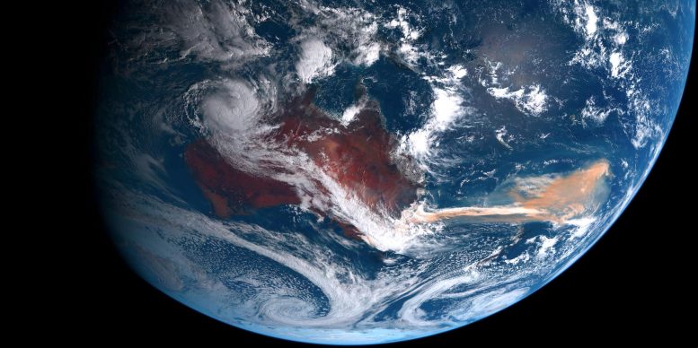 2019-20 Feux de forêt australiens depuis l'espace
