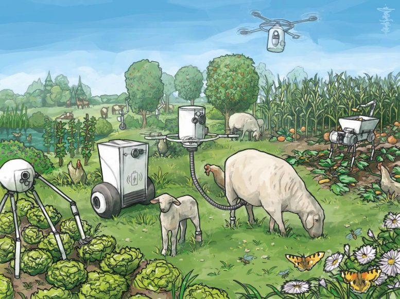Robots agricoles utopiques