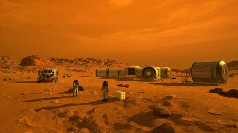 Premiers humains sur Mars