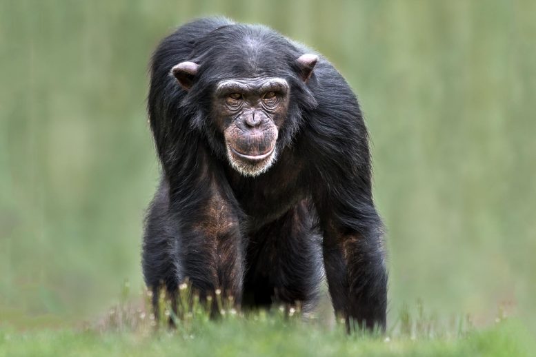 Chimpanzé à l'état sauvage
