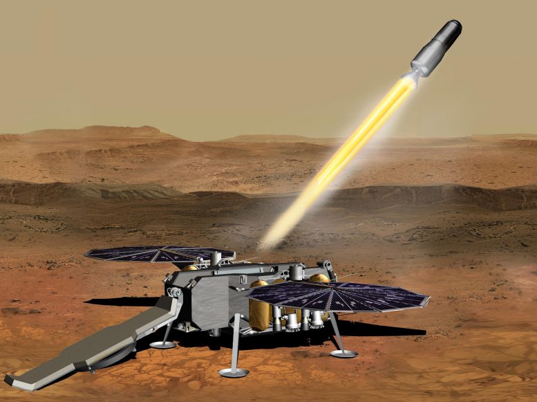 Véhicule d'ascension vers Mars de la NASA