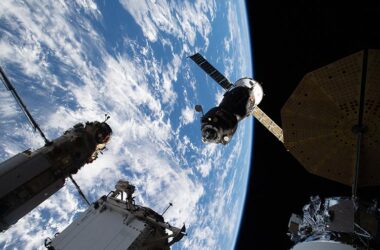 Soyuz MS-18 Crew Ship Relocates