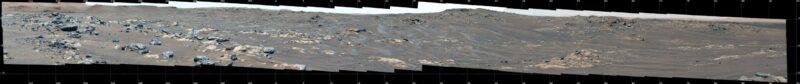 Spectaculaire image martienne panoramique : les crêtes de « South Séítah »