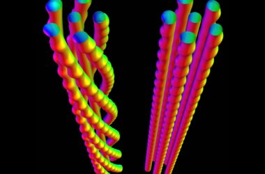 Des scientifiques découvrent un nouveau phénomène physique : des structures tressées complexes faites de skyrmions