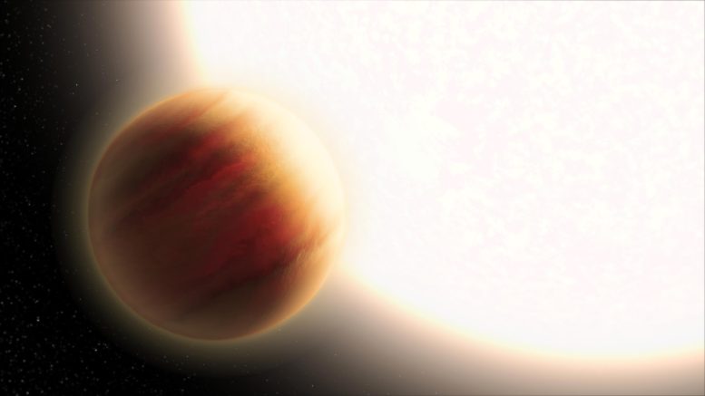Exoplanète Jupiter chaude