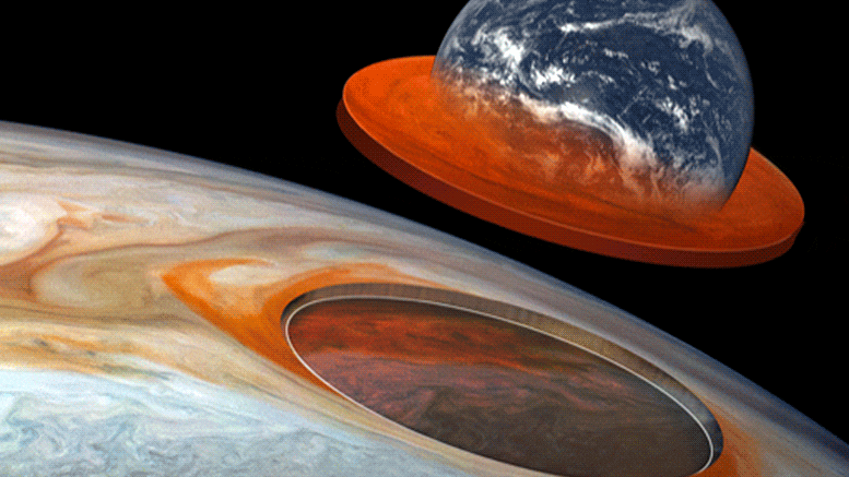 La sonde Juno de la NASA offre la première vue 3D de l'atmosphère de Jupiter, le fonctionnement interne de la grande tache rouge