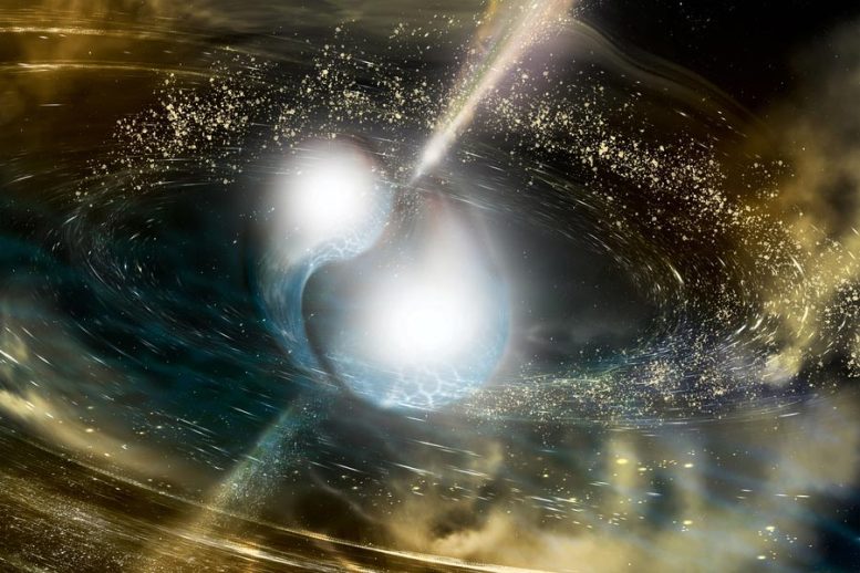 Collisions d'étoiles à neutrons Mine d'or d'éléments lourds