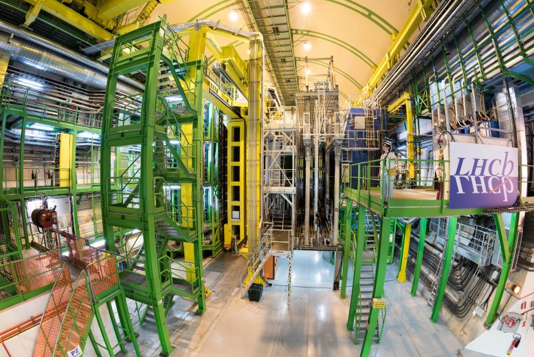 Caverne d'expérimentation LHCb