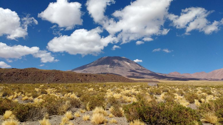 Désert d'Atacama au nord du Chili