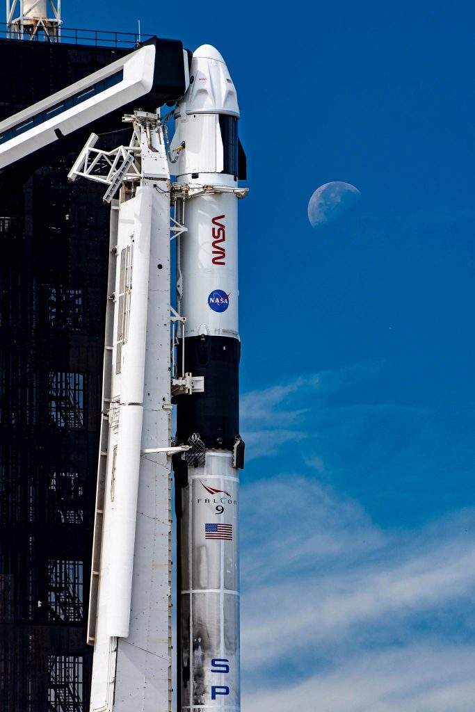 Fusée SpaceX Falcon 9 pour la mission Crew-3