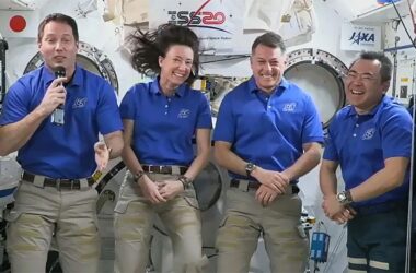 Crew-2 Astronauts Before Their Return to Earth
