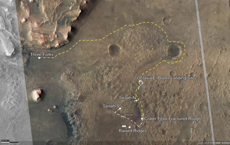 Hélicoptère Ingenuity Mars de la NASA - Début du voyage de retour