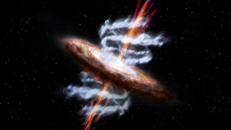 Les trous noirs ont des crises de colère et les scientifiques ont enfin capturé les rayons gamma de ces sorties ultra-rapides