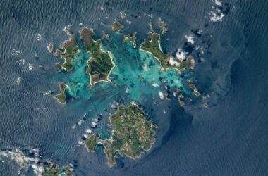 Rocking the Isles of Scilly - Magnifique image capturée par l'astronaute à bord de la station spatiale