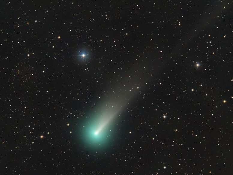 la comète Léonard