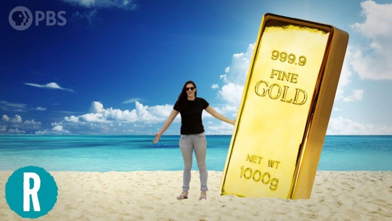 Il y a 700 000 milliards de dollars d'or dans l'eau de mer !  Pouvons-nous l'extraire ? [Video]