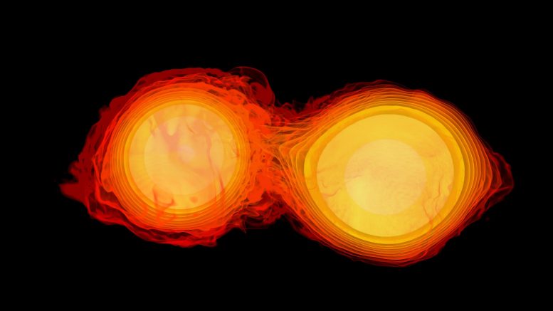 Étoiles à neutrons en collision