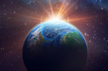 Super Earth Exoplanet Illustration