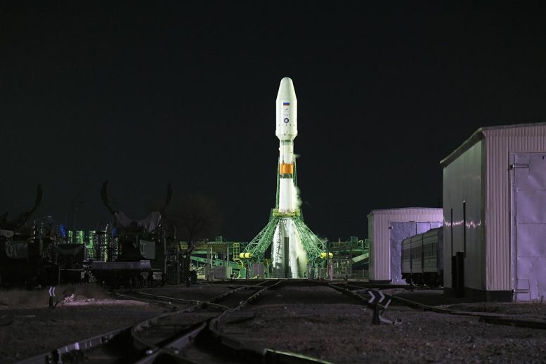 Lancement du vaisseau spatial russe Progress