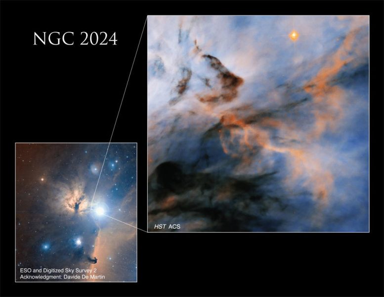 Nébuleuse de la Flamme NGC 2024