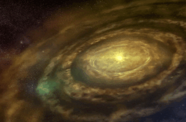 Protoplanetary Disc Animation
