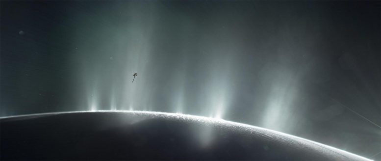 Cassini Encelade Plumes