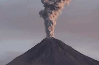 Sudden Volcanic Eruption