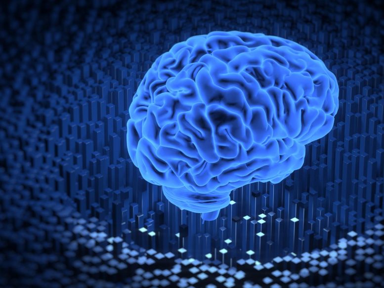 Concept de technologie de cerveau d'intelligence artificielle