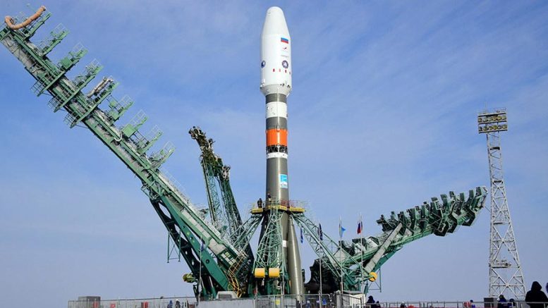 Fusée russe avec module d'amarrage Prichal
