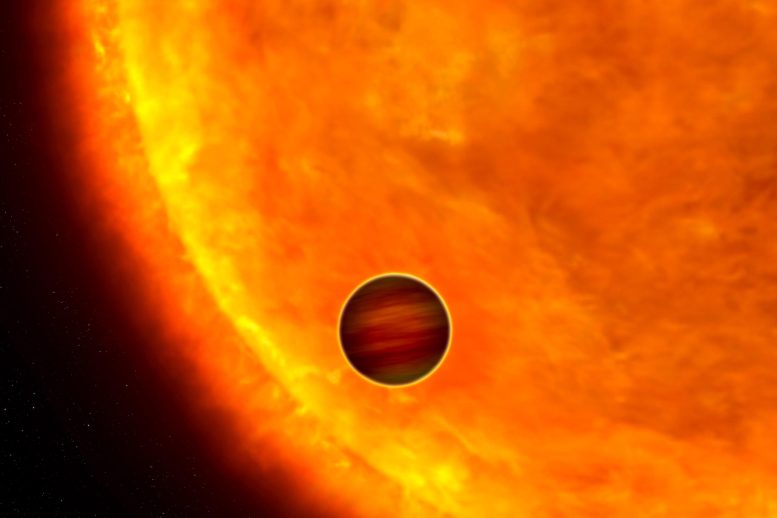 Exoplanète Jupiter ultra-chaude