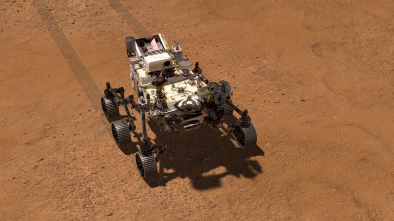 La conduite du Rover Persévérance de la NASA