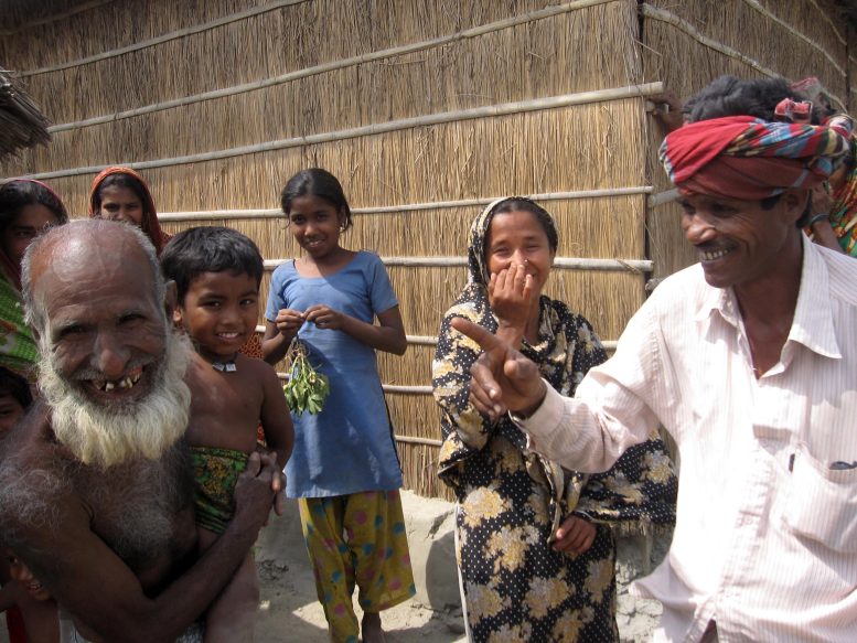 Villageois du Bangladesh