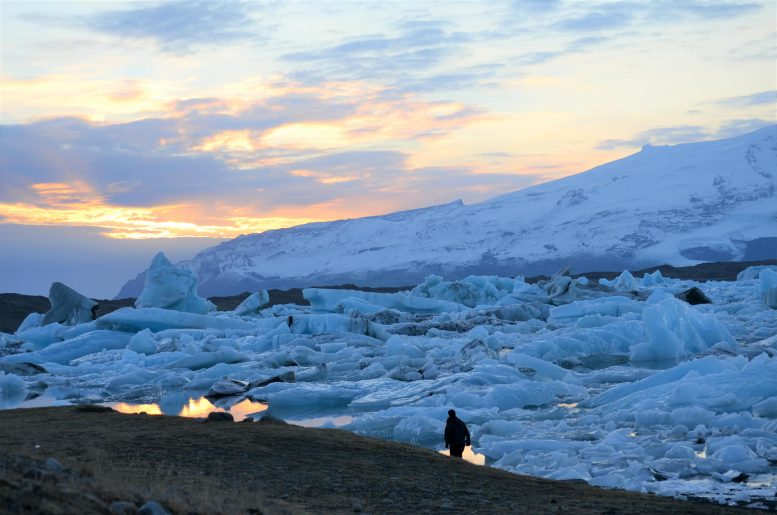 Glacier Breiðamerkurjökull