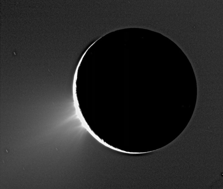Jets d'eau Encelade