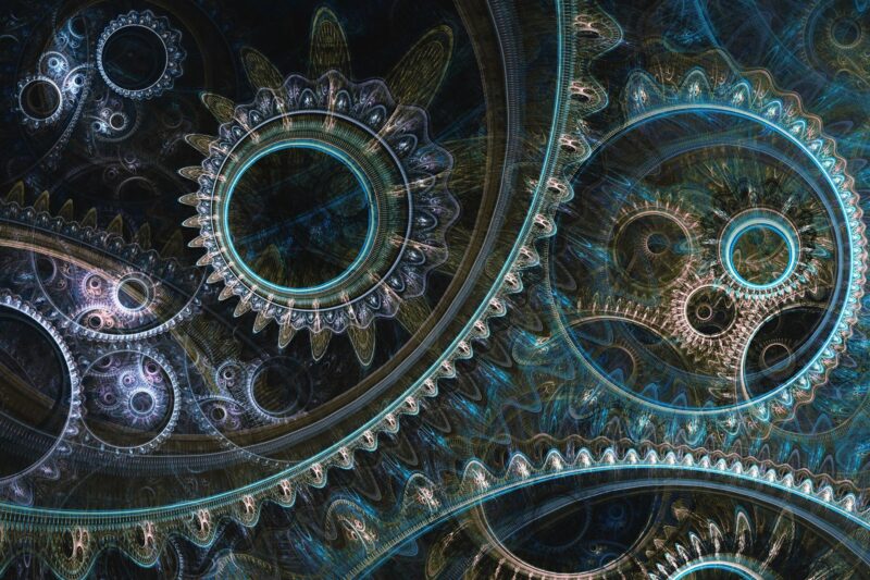 Abstract Fractal Mechanical Material Concept