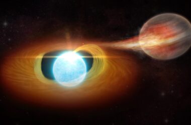 Rôti et déchiqueté par un acolyte stellaire : des astronomes trouvent une naine blanche faisant exploser un objet compagnon