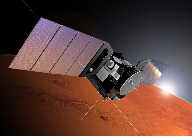 Un appel téléphonique à sens unique « aveugle » réussi sur Mars